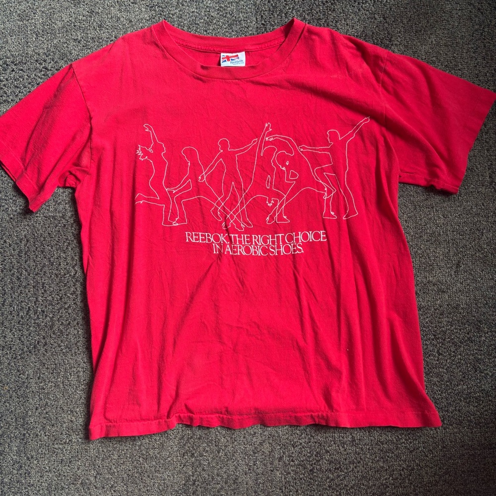 Reebok Kids Red Graphic T-Shirt